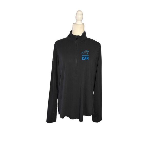 Under Armour NFL Carolina Panthers black 1/4 zip - XL - Picture 1 of 7